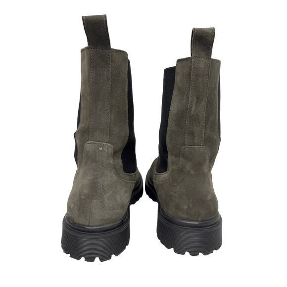 Camel Active Women’s Chelsea Style Boots Taupe Suede Leather, US Size 9 EU 40 - Picture 4 of 7